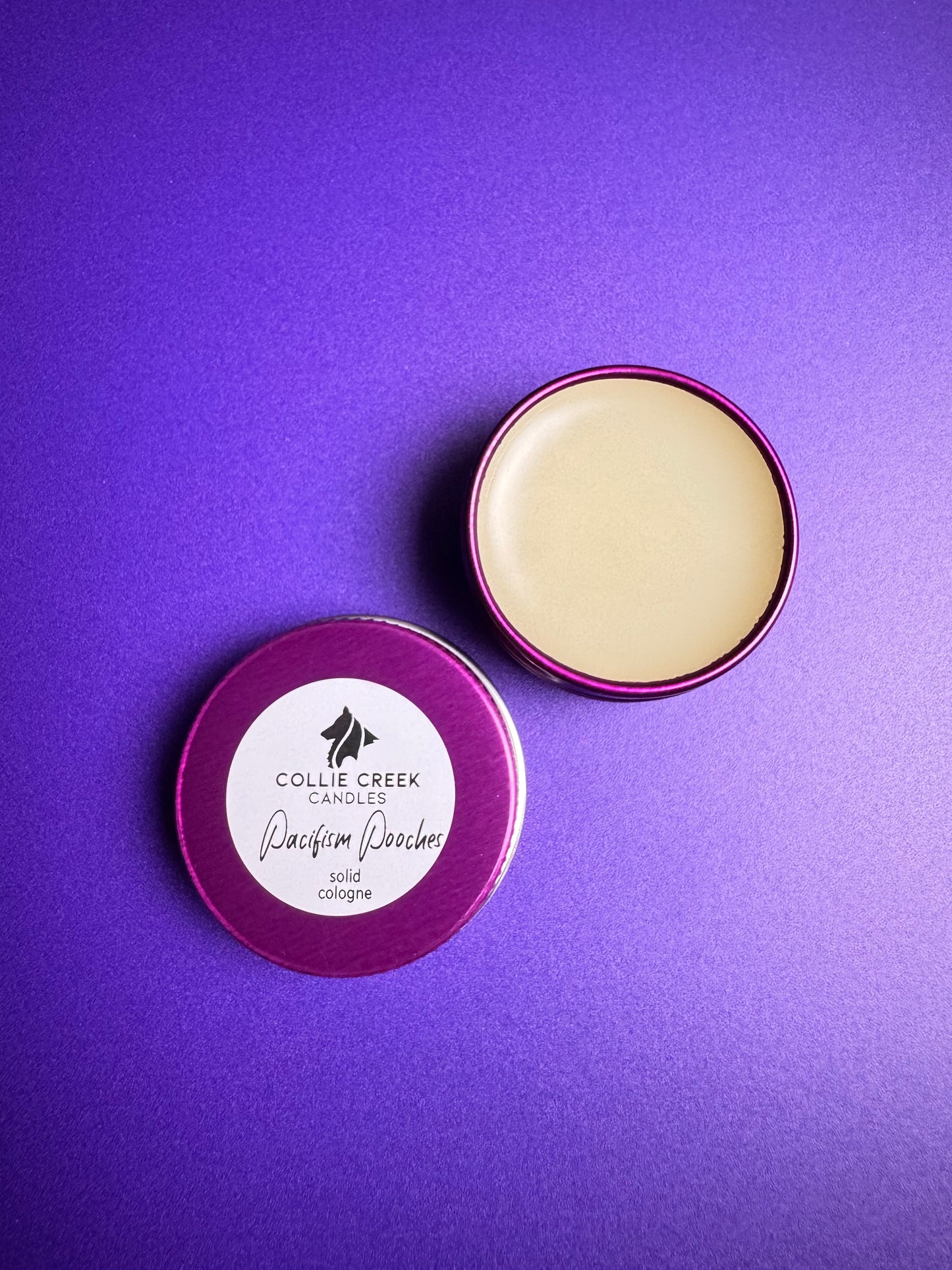 Solid cologne in patchouli scent.