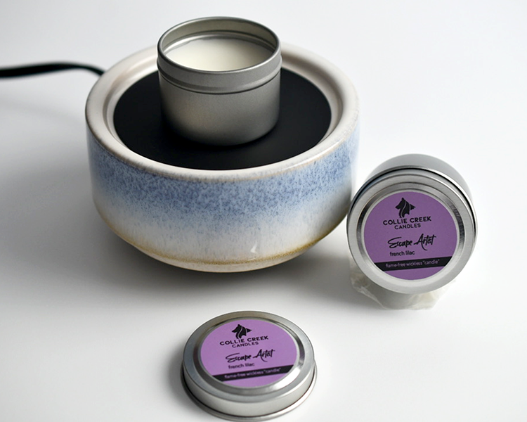 Wickless "Candles" Tin