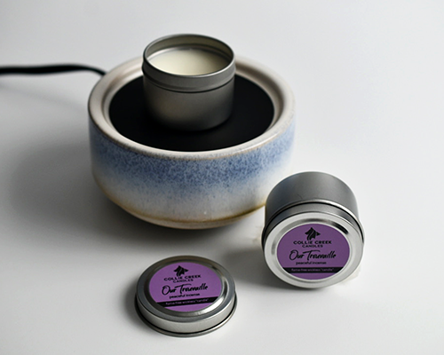Wickless "Candles" Tin